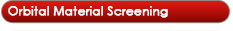 Orbital Material Screening